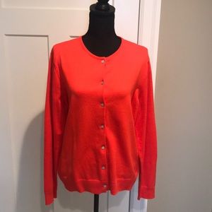 Lands End Cardigan L